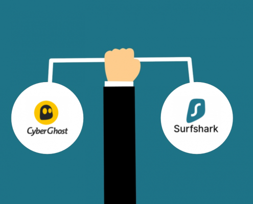 cyberghost vs surfshark